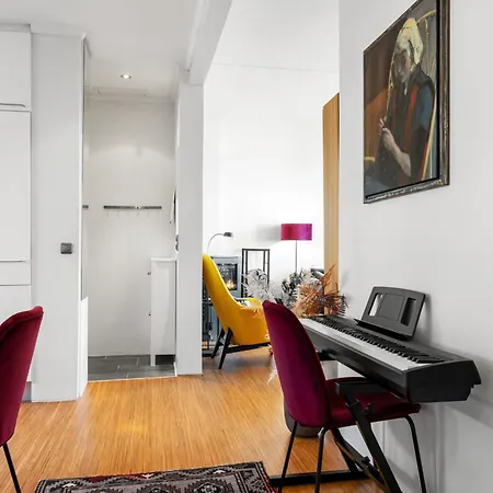 Sentral Og Stilfull شقة *