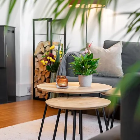 شقة Sentral Og Stilfull *